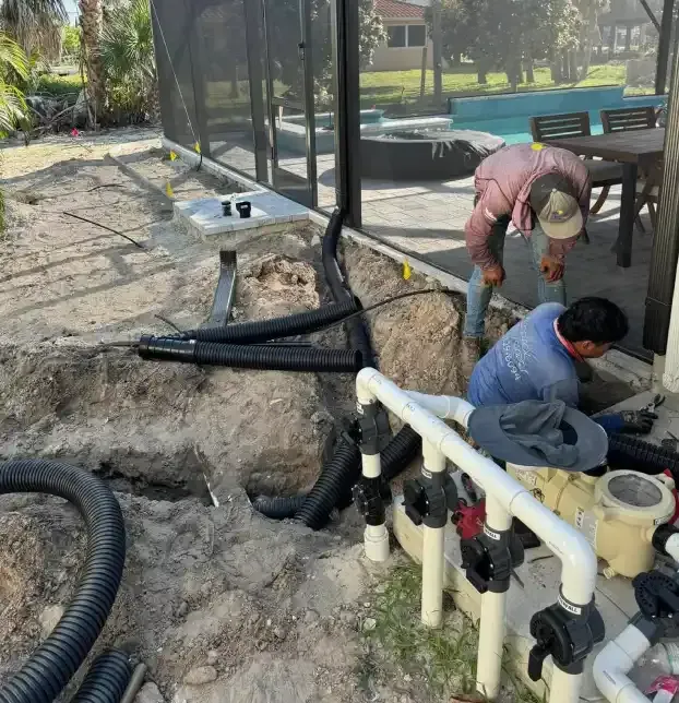 Landscape drainage solutions to prevent standing water in Fort Myers, FL