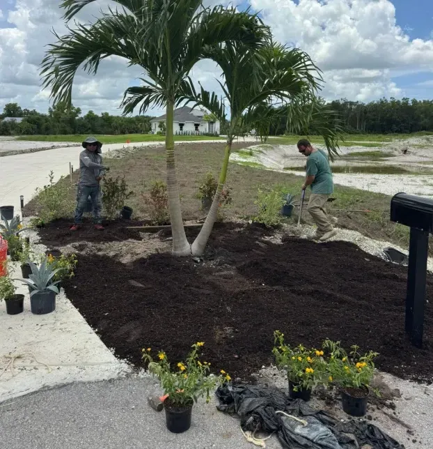 mulch installers in fort myers fl