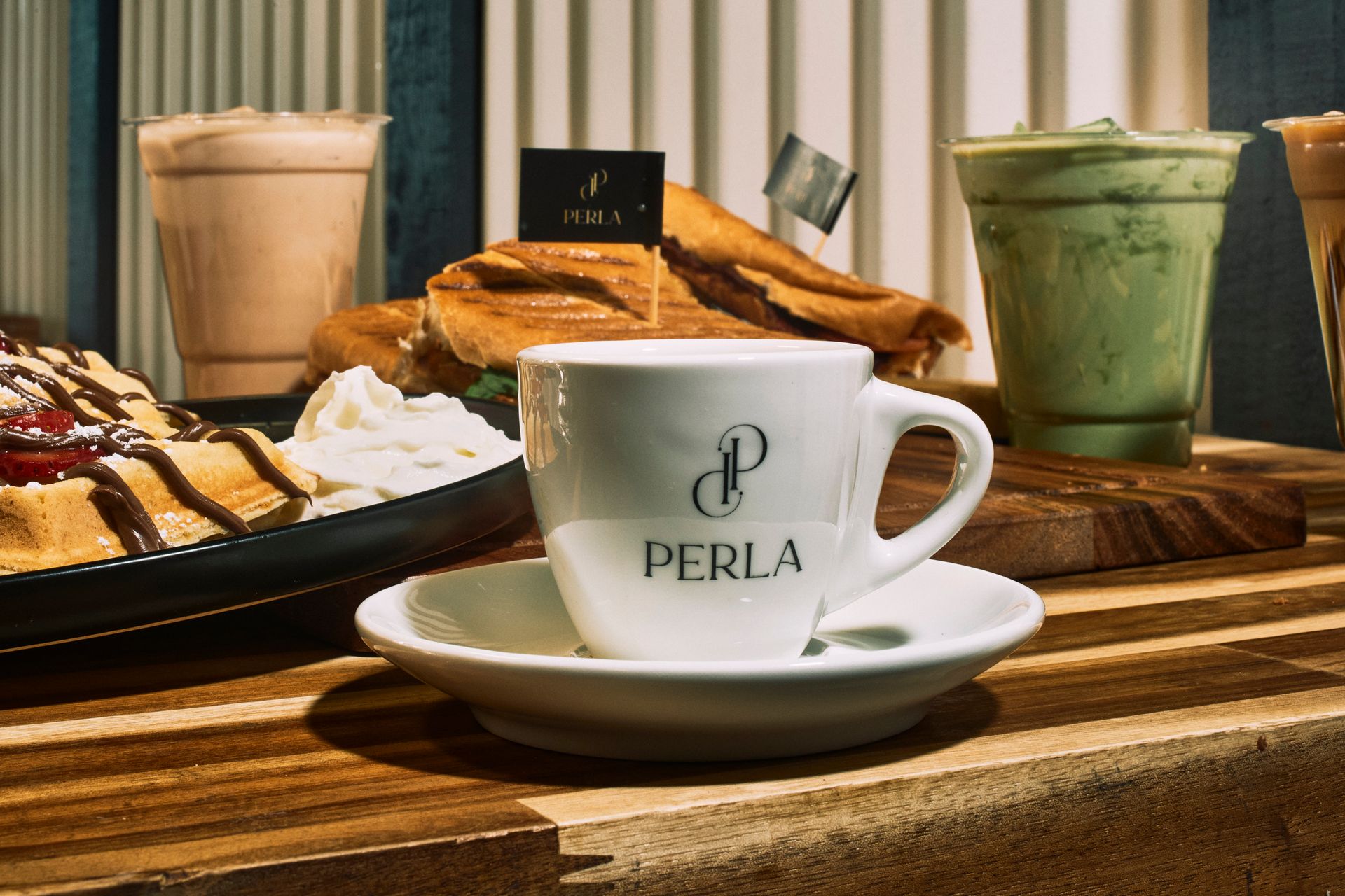 A white coffee cup with 