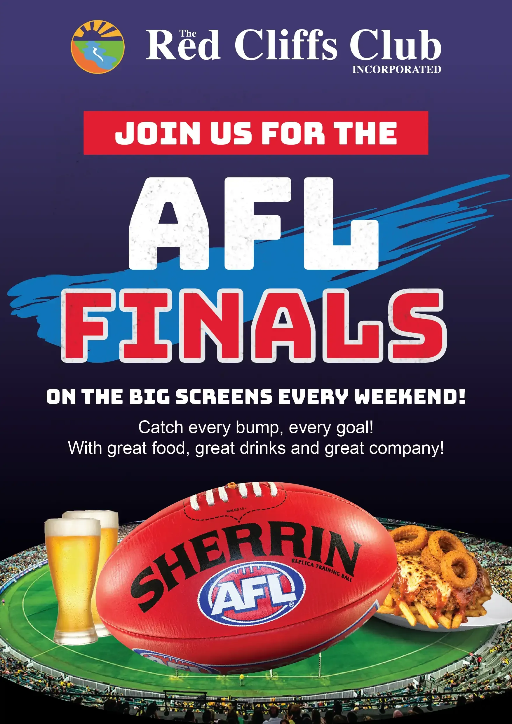 Join us for the AFL Finals!