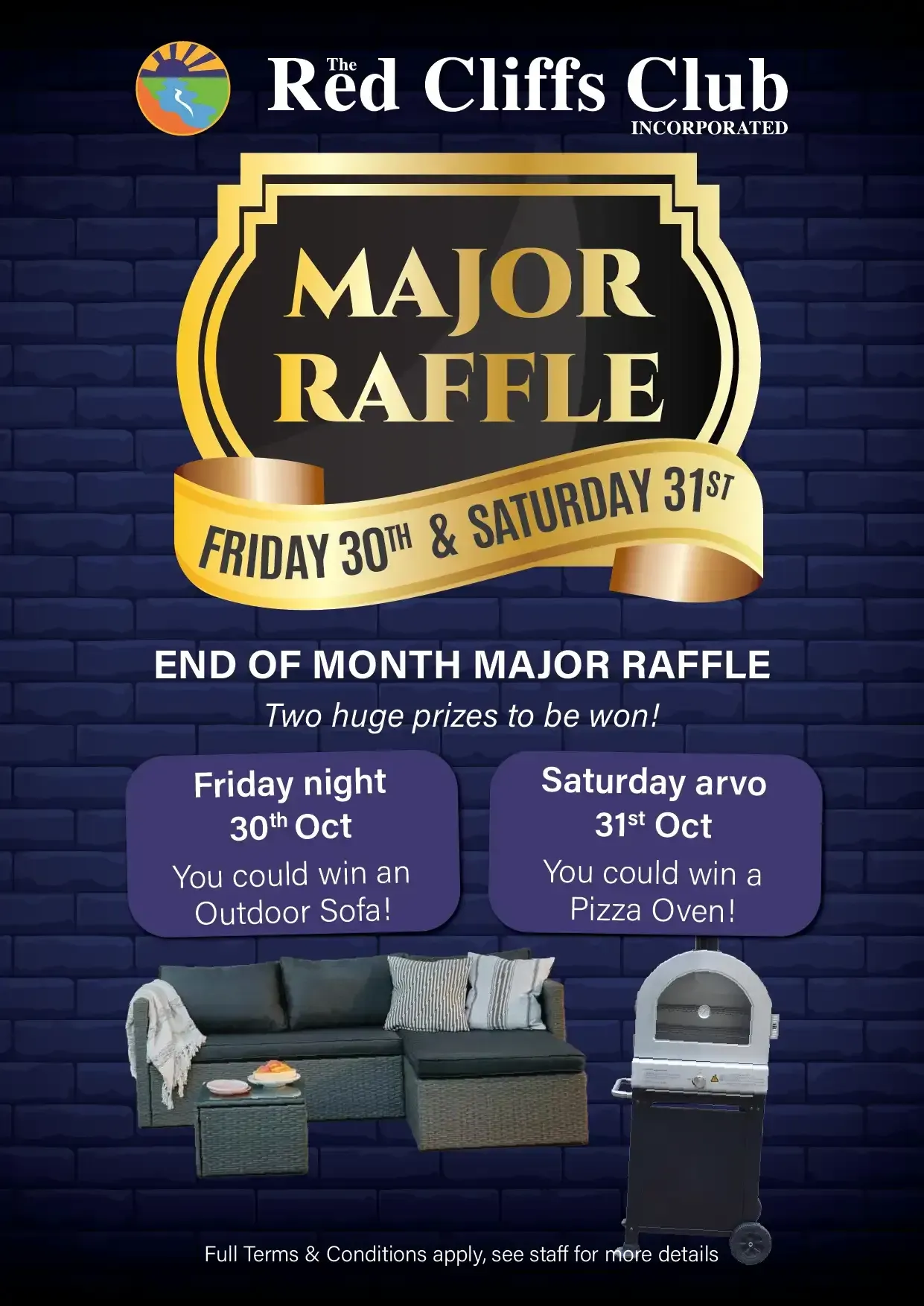 End of Month Major Raffle
