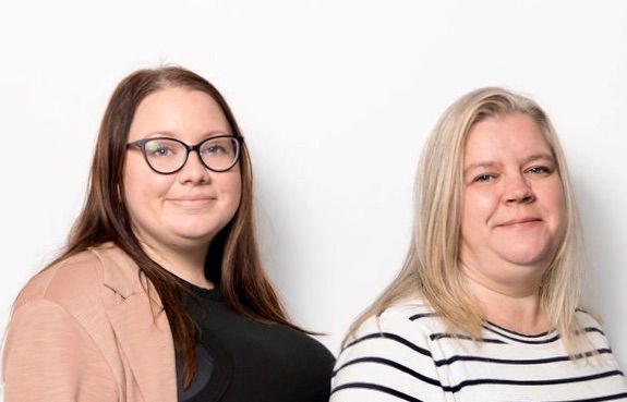 GK Accounting team Georgina and Charlotte