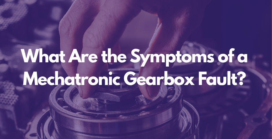What are the symptoms of a mechatronic gearbox fault
