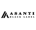 Logo for Asanti Black Label, featuring a stylized