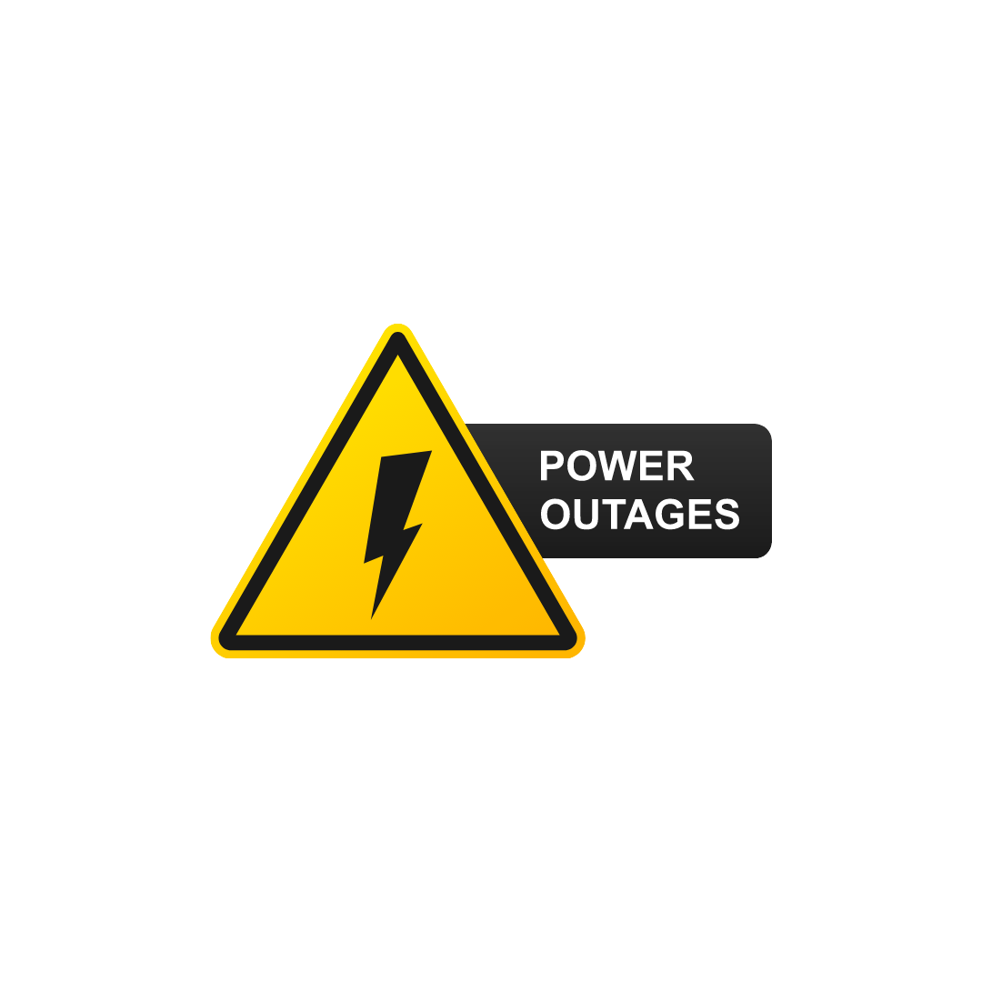 power outages