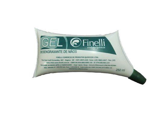 Gel Finelli Desengraxante de Mãos no Site da Empresa Rhefyll