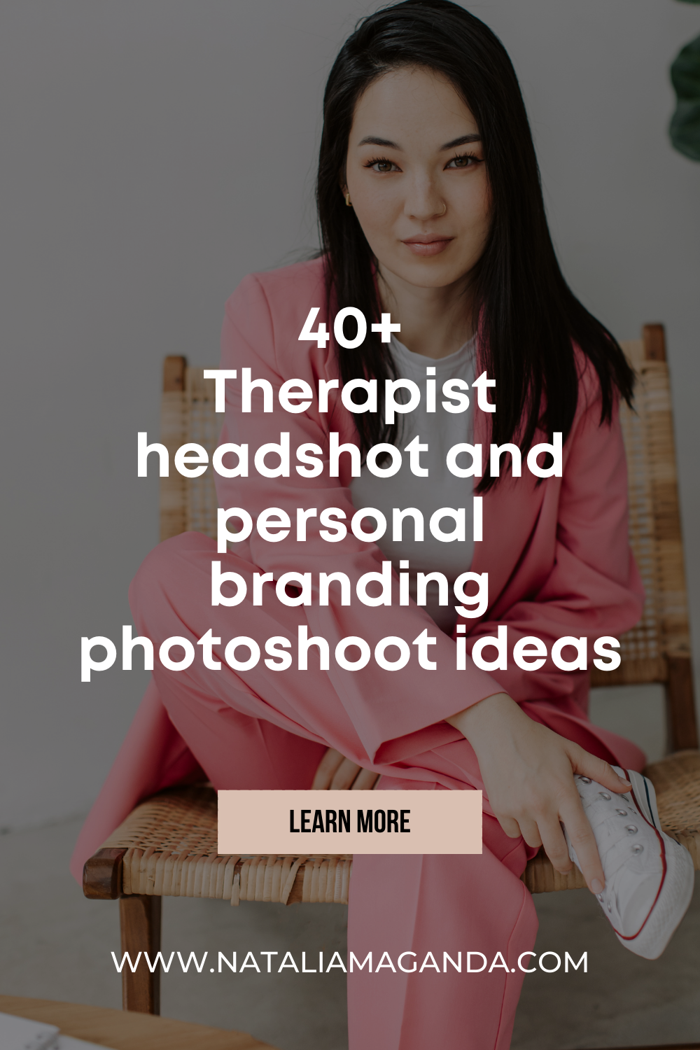 therapist headshot and photoshoot ideas
