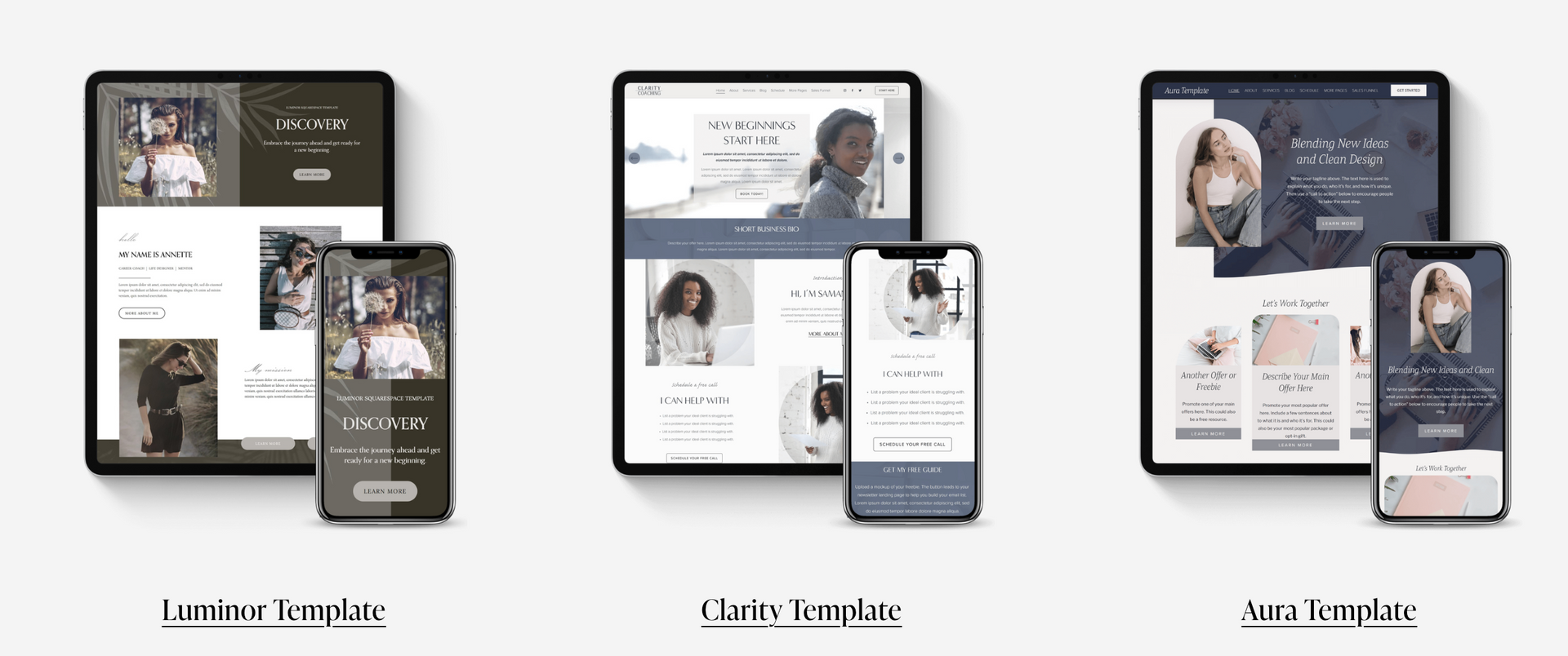 mission twist squarespace templates