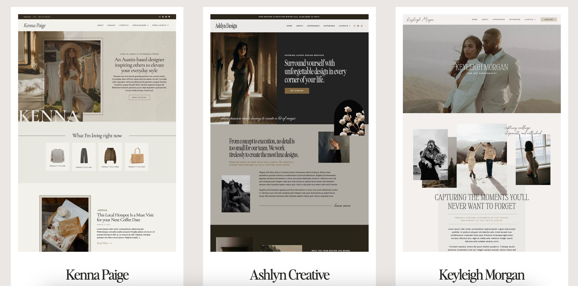 pix and hue wordpress website templates