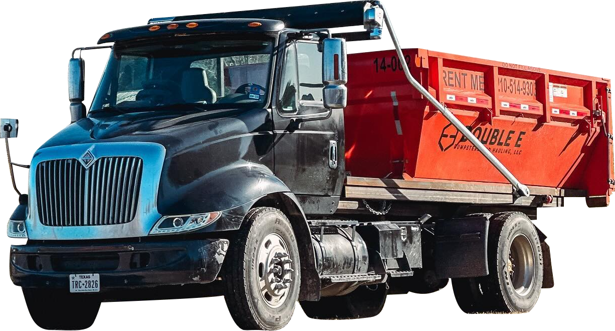 Double E Dumpsters truck