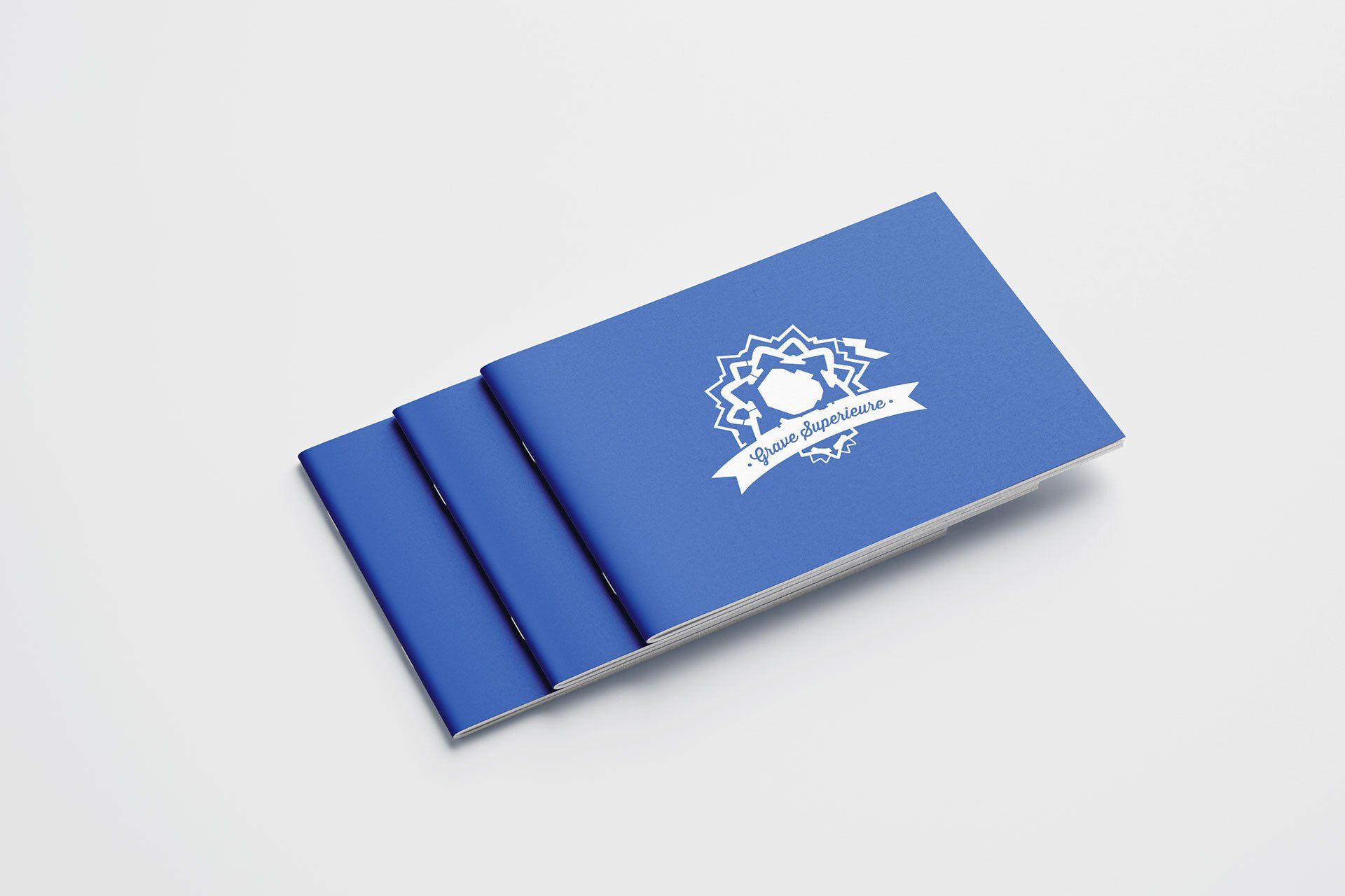 Brochure 'Grave Superieure', ontwerp: Suzanne Menheere
