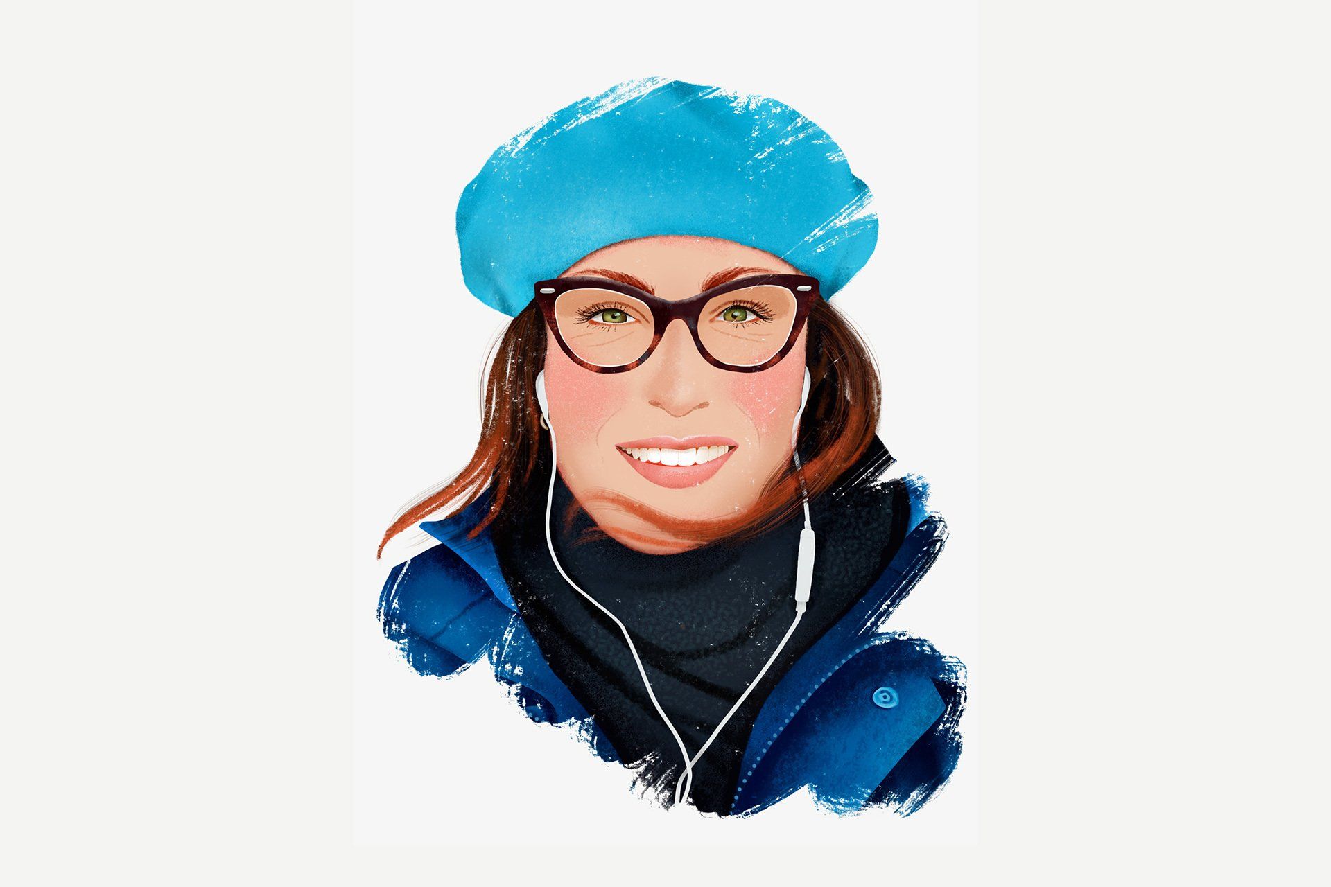 Zelfportret van Suzanne Menheere