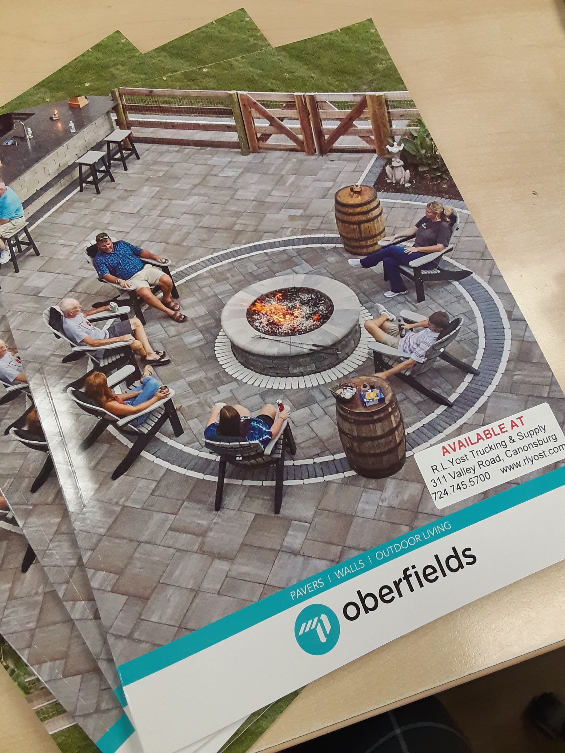 Oberfields Retaining Wall and Paver Catalog