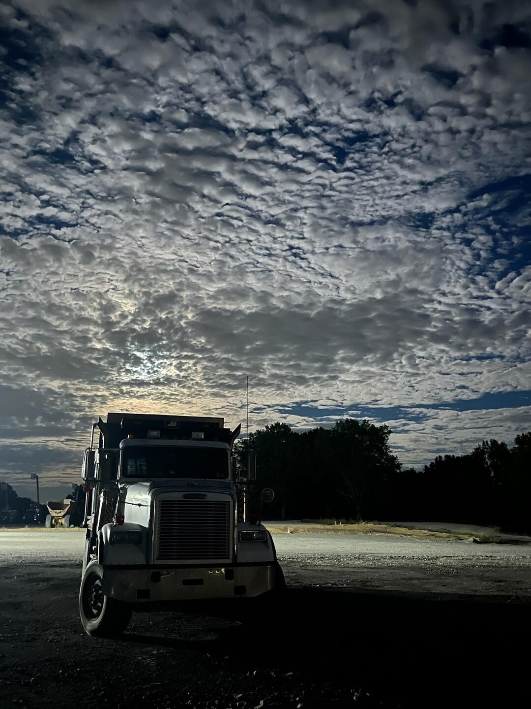 Yost Truck in the Moonlight