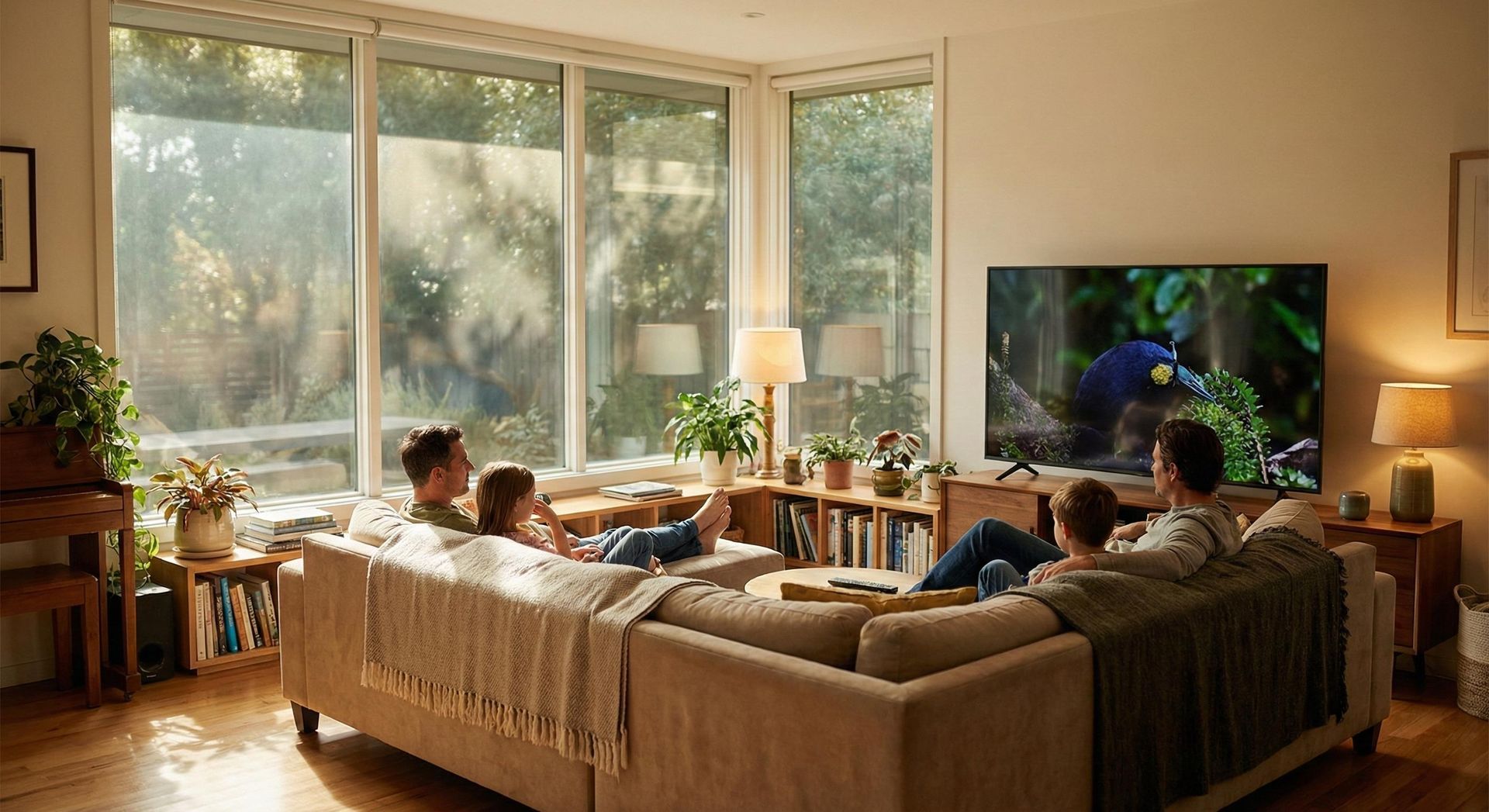 Residential glass with solar tint
