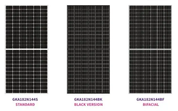פאנל סולארי ORATEK GKA182N144 580W-600W