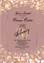 Birthday invitation
