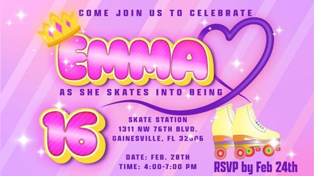 birthday invitation
