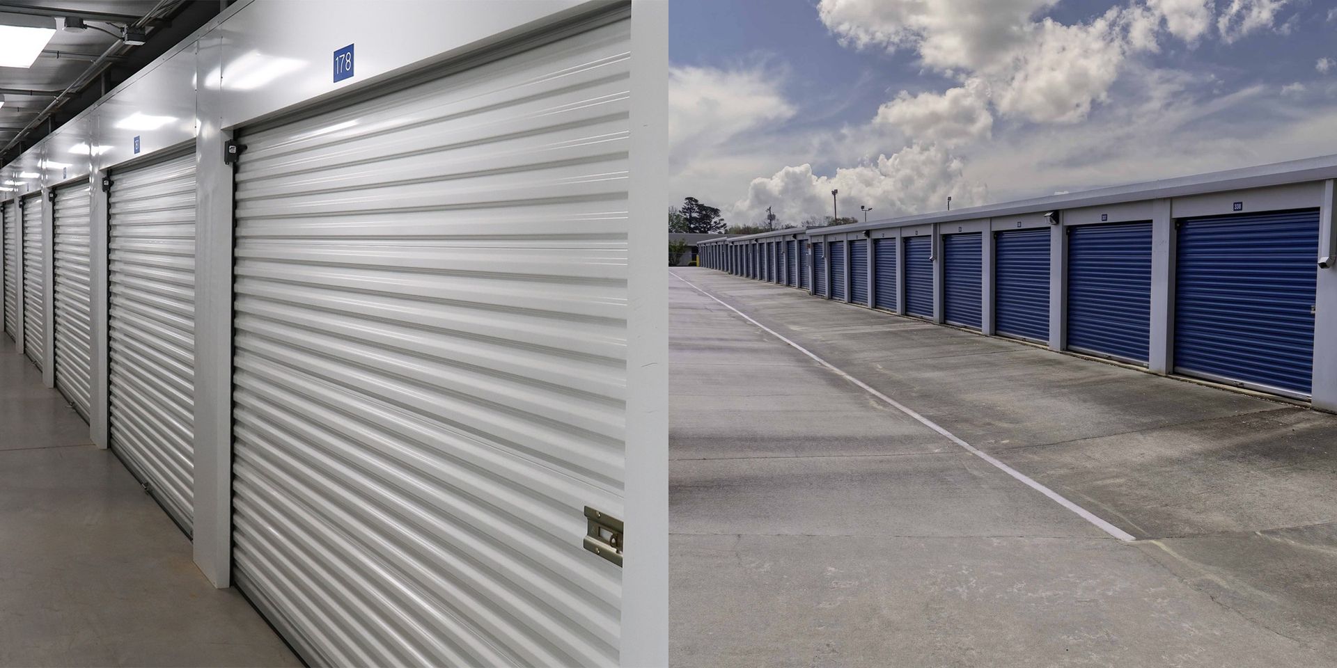 Climate-controlled and drive-up storage units at America's Self Storage in Burlington, NC