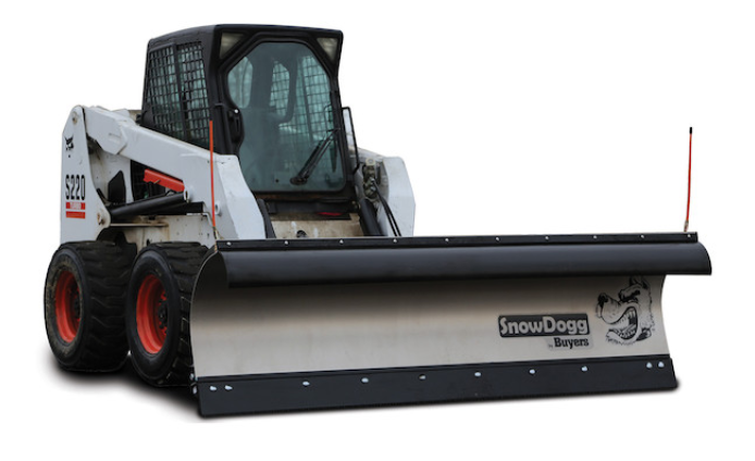 SnowDogg™ SKTE Series Skid Steer Plows