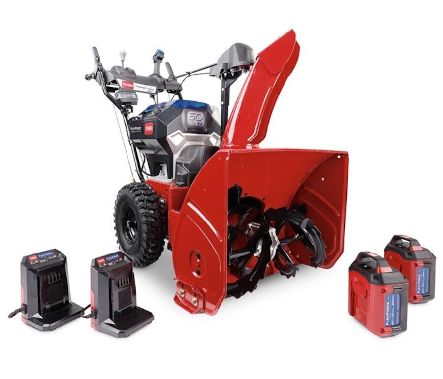 26 in. (66 cm) Power Max® e26 60V* Two-Stage Snow Blower with (2) 7.5Ah Batteries and Charger - Shawano, WI - Positive Electrics