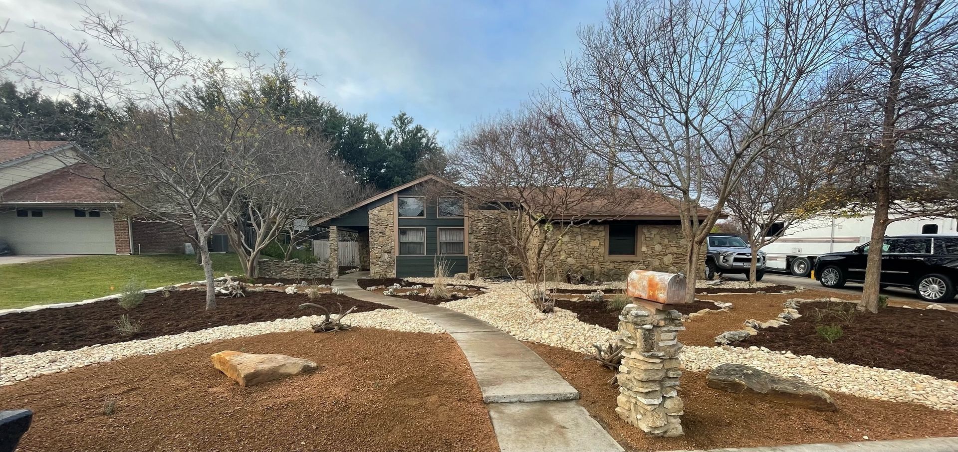 Xeriscape front yard