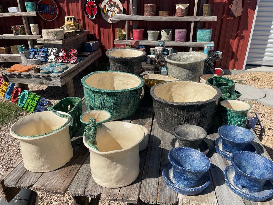 Handmade pottery