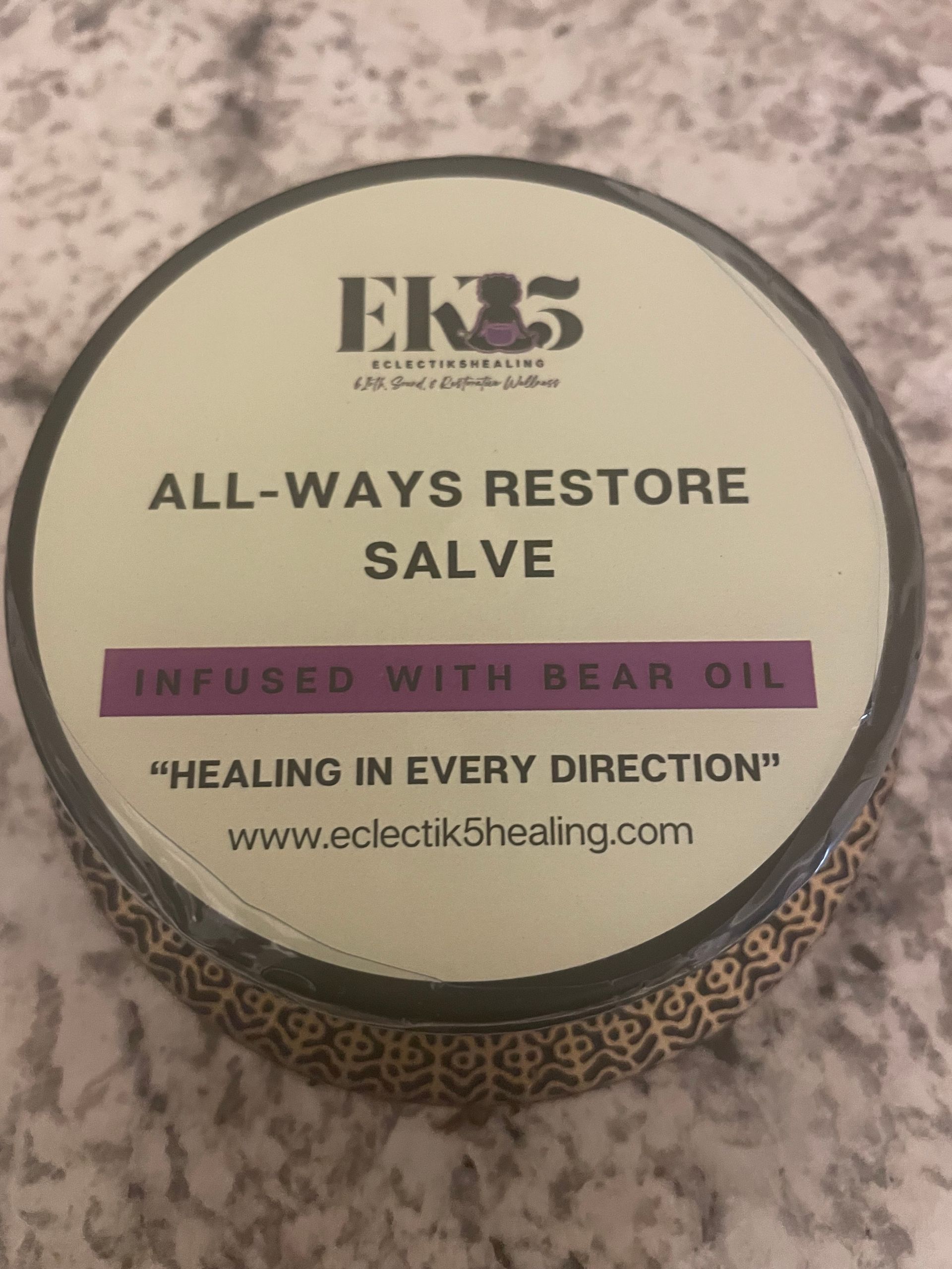 All-Ways Restore Salve (Infused with bear oil)