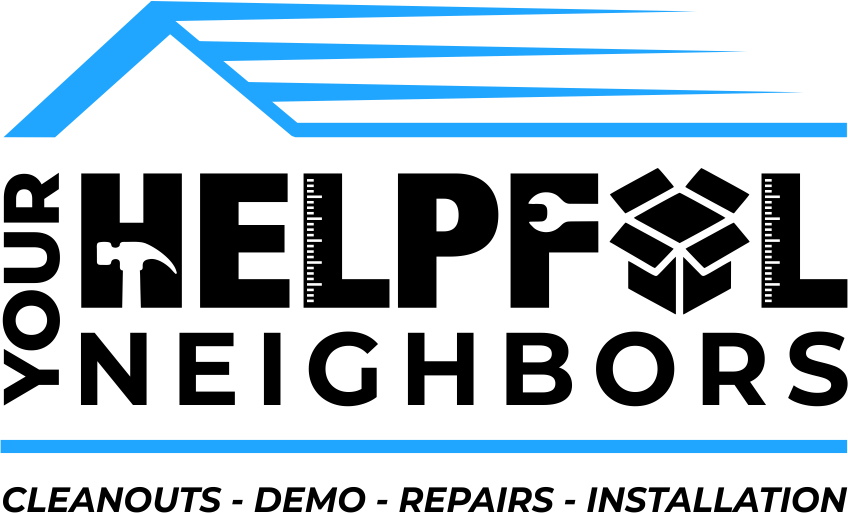Your Helpful Neighbors logo — cleanouts, demolition, repairs, and installation services based in Ferndale, Michigan.”