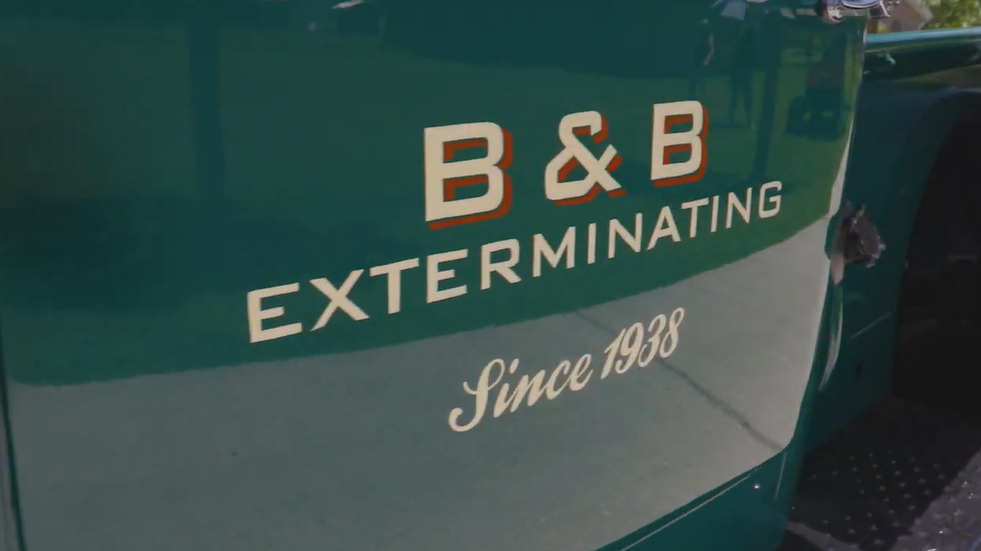 Green truck with