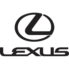 Lexus logo: a stylized "L" inside an oval, with "LEXUS" below in bold text.