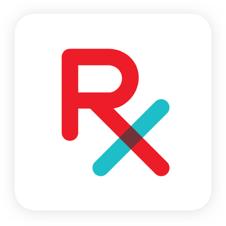 The RxLocal app button