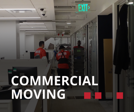 Commercial moving service by professional commercial movers at Smooth Move & Delivery