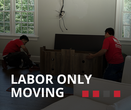 Labor only moving service by professional labor only movers at Smooth Move & Delivery