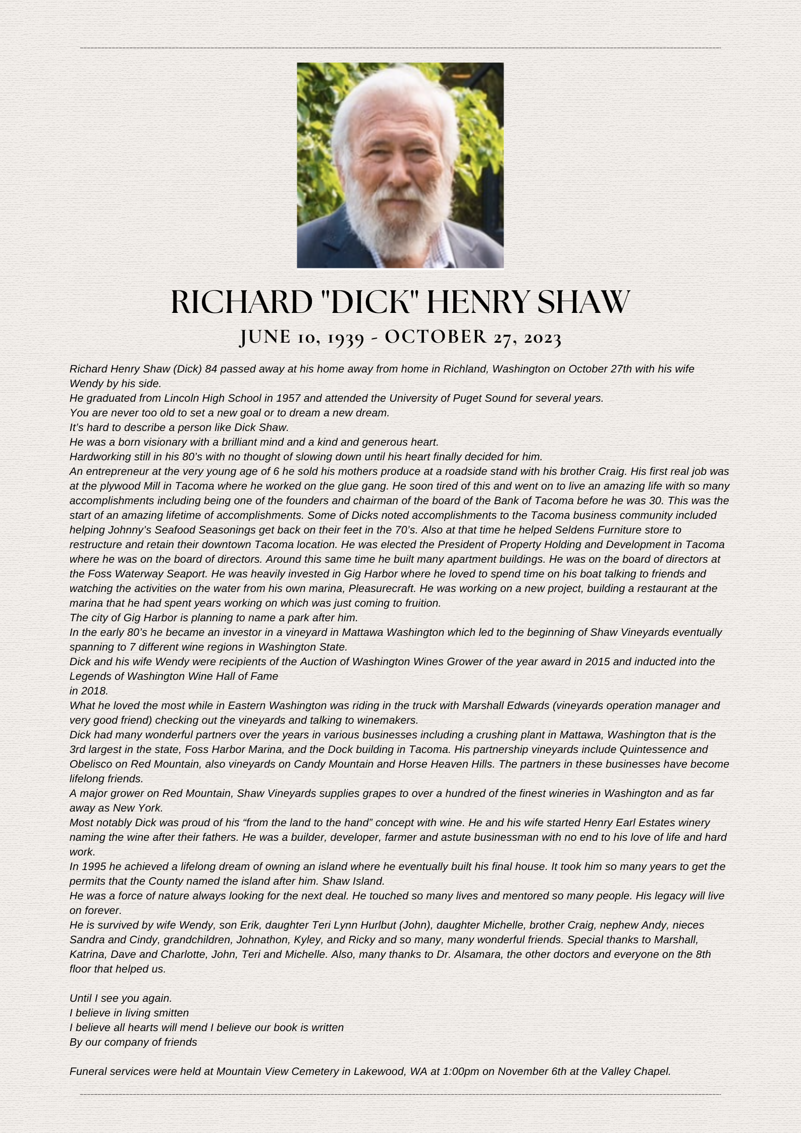 A picture of a man with a beard is on a piece of paper.