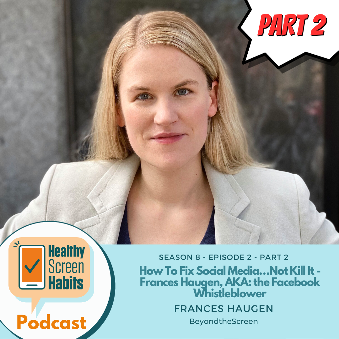 S8 Episode 2, Part 2: How to fix social media...Not kill it // Frances Haugen