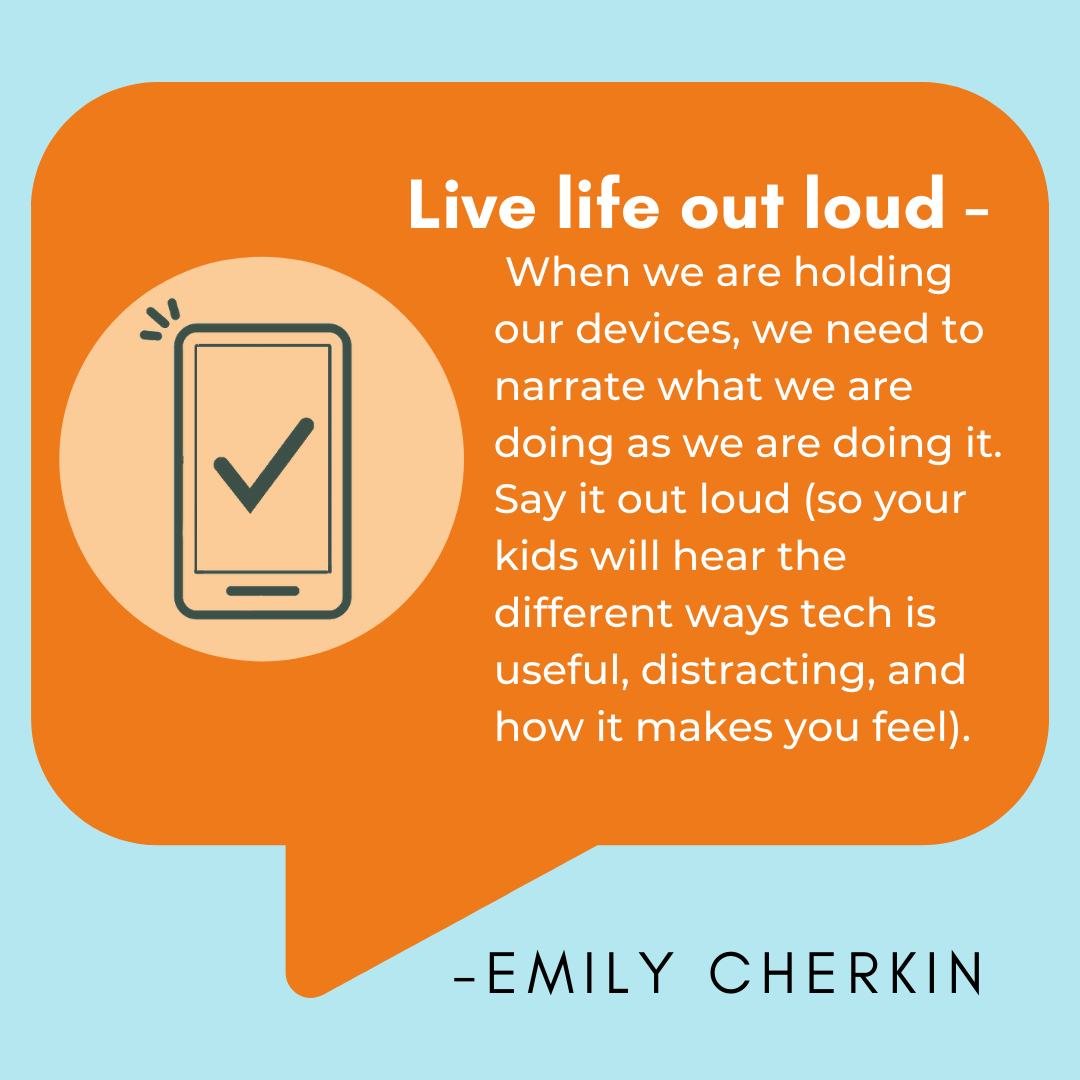 Healthy Screen Habit Takeaway