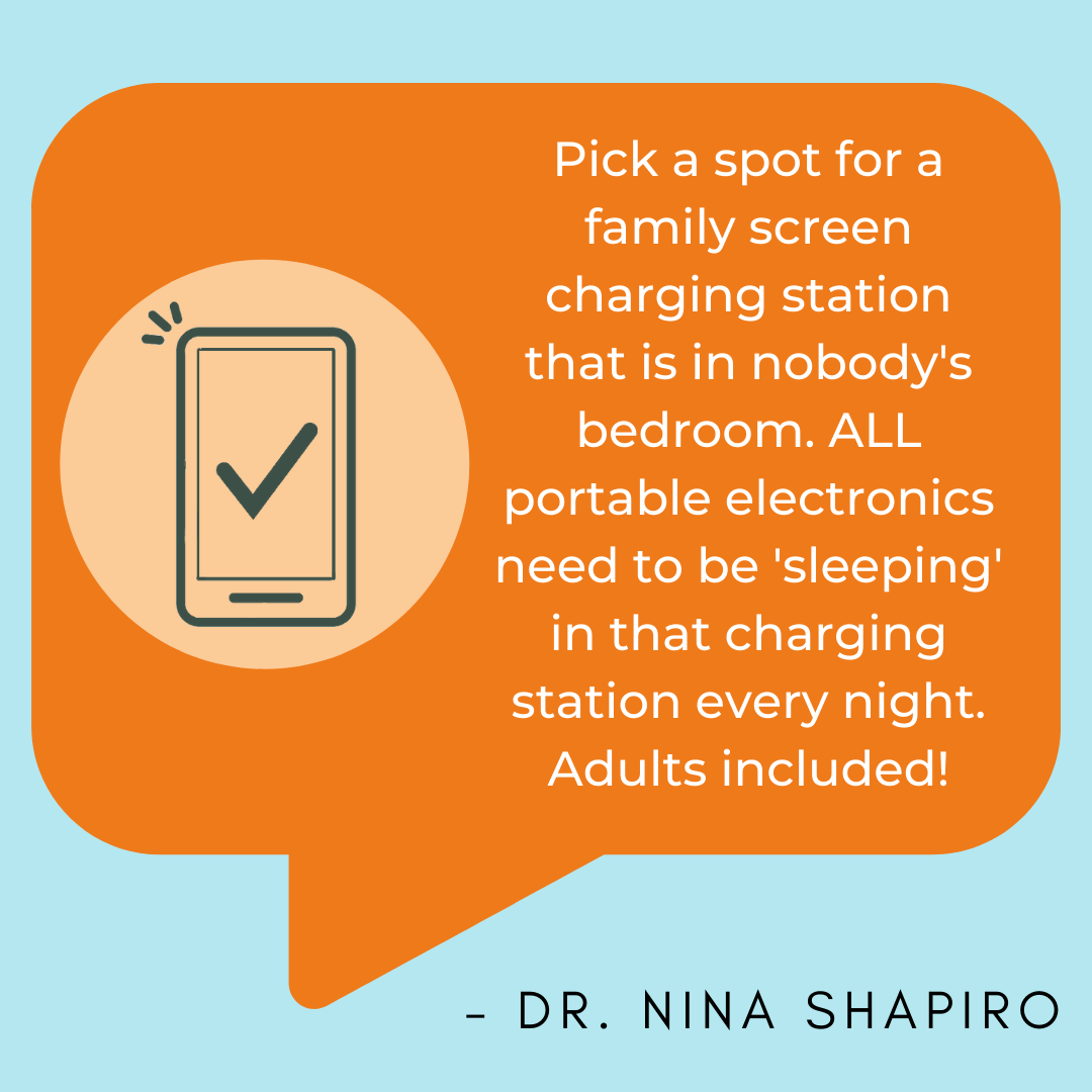 Healthy Screen Habit Takeaway Dr. Nina Shapiro Healthy Screen Habit Takeaway Dr. Nina Shapiro