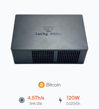 Minero de Bitcoin negro 
