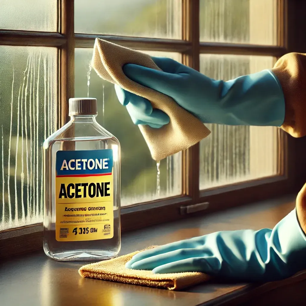 Can Pure Acetone Be Used to Clean Windows?