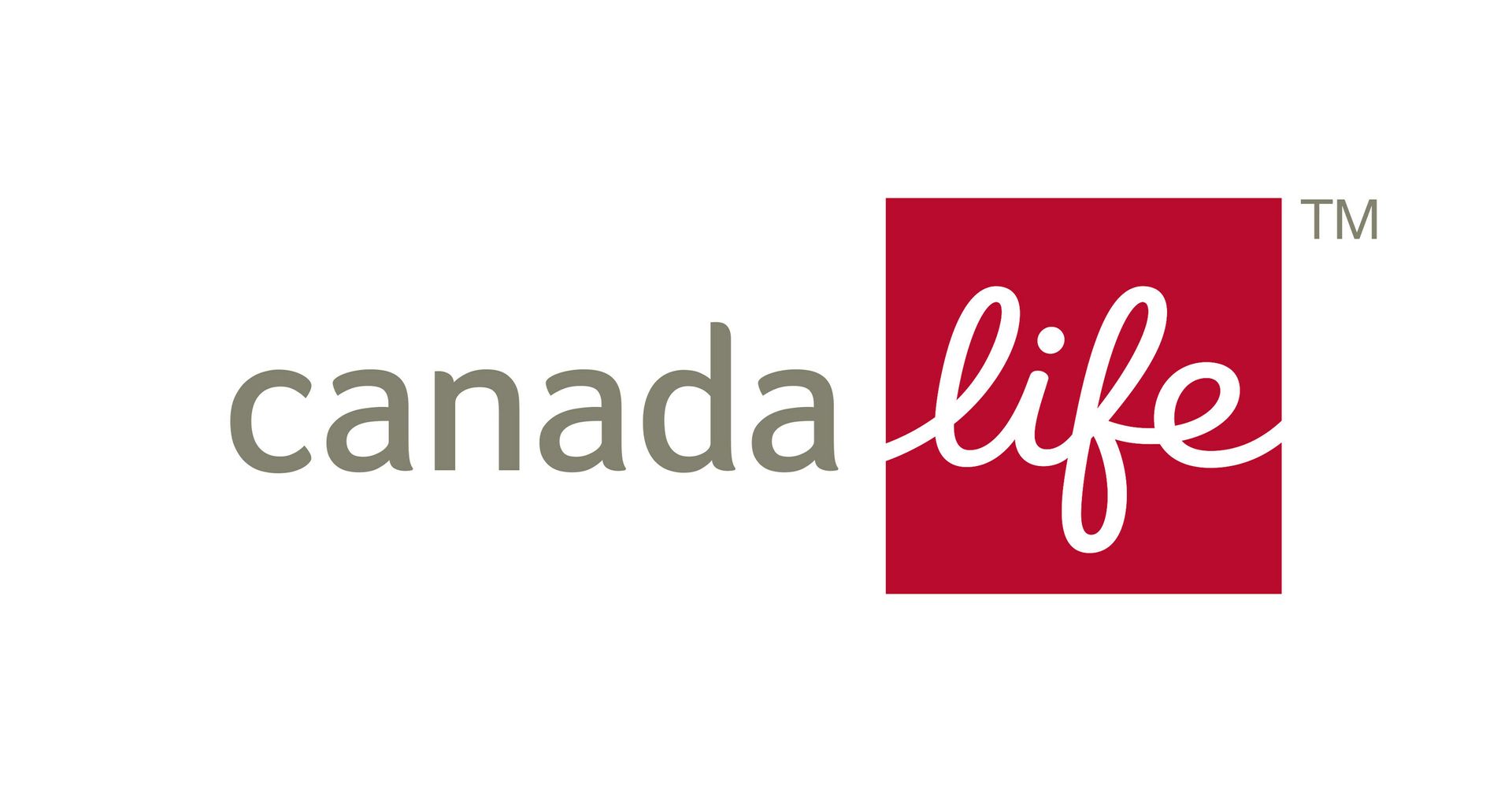 The canada life logo is on a white background.