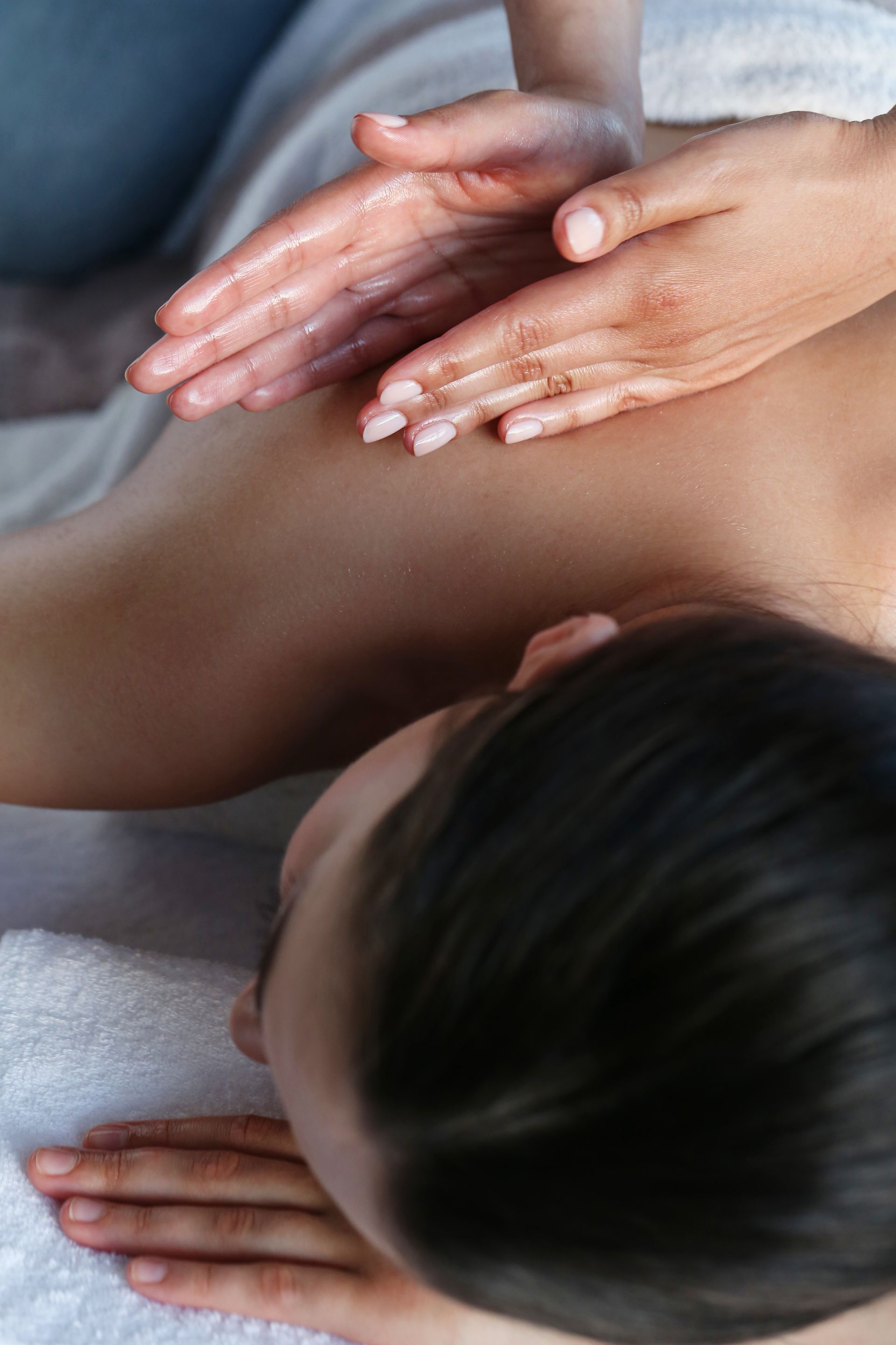 person getting massage