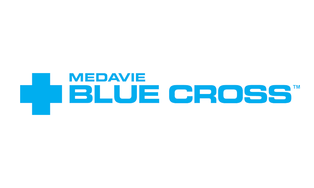 The blue cross logo is on a white background.
