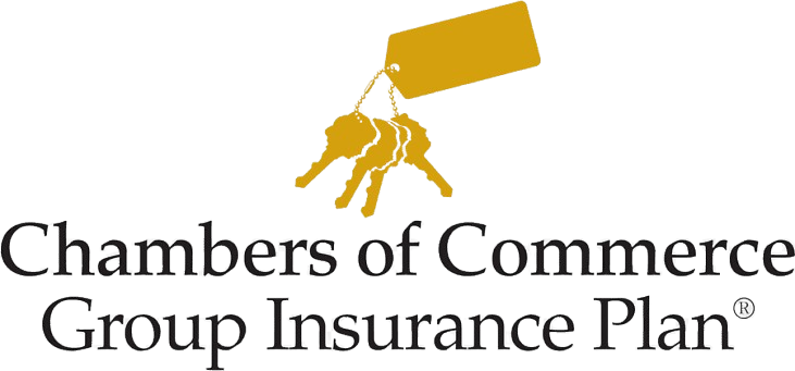 The logo for the chambers of commerce group insurance plan