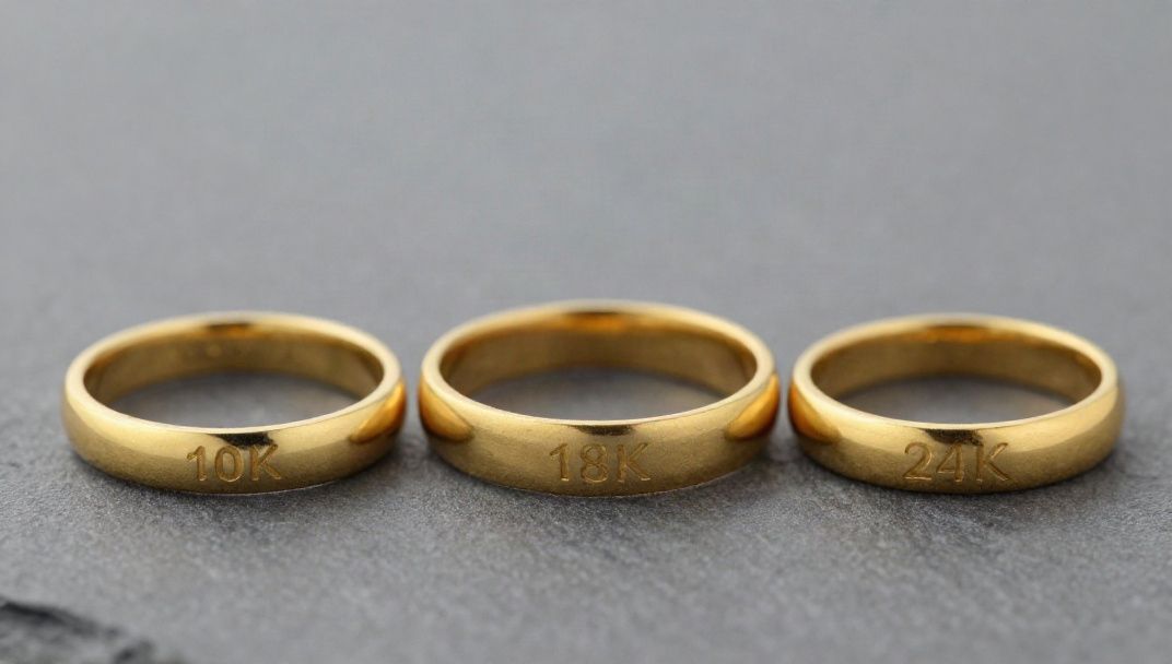 10K vs 14K vs 18K vs 24K gold comparison