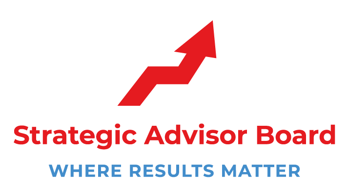 The logo for the strategic advisor board where results matter
