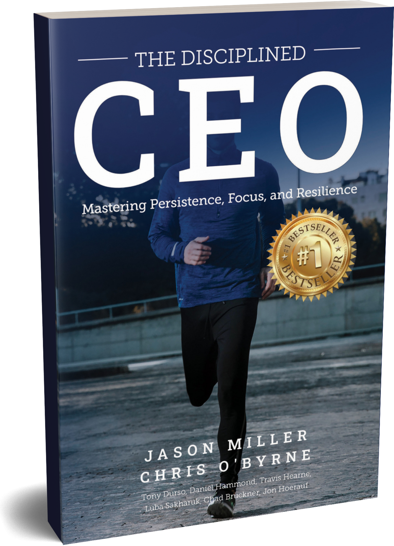 A book titled the disciplined ceo by jason miller