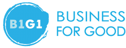 A Blue Circle With The Words `` Business For Good '' Written Inside Of It — The Garis Group In Hamilton, NSW A Blue Circle With The Words `` Business For Good '' Written Inside Of It — The Garis Group In Hamilton, NSW