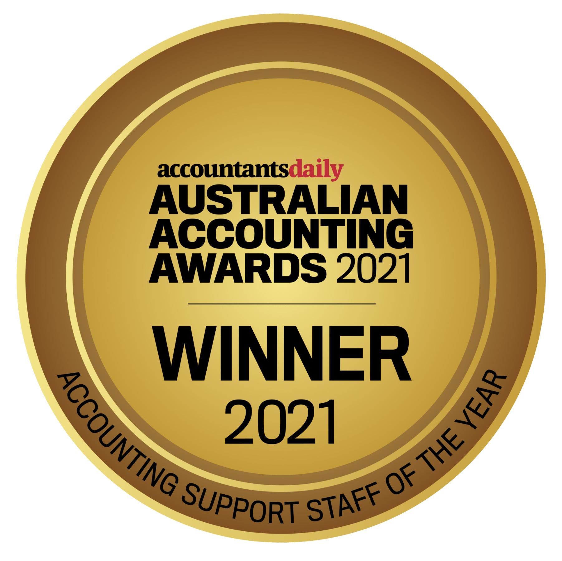 Australian Accounting Awards 2021 Winner Accounting Support Staff of The Year — The Garis Group In Hamilton, NSW