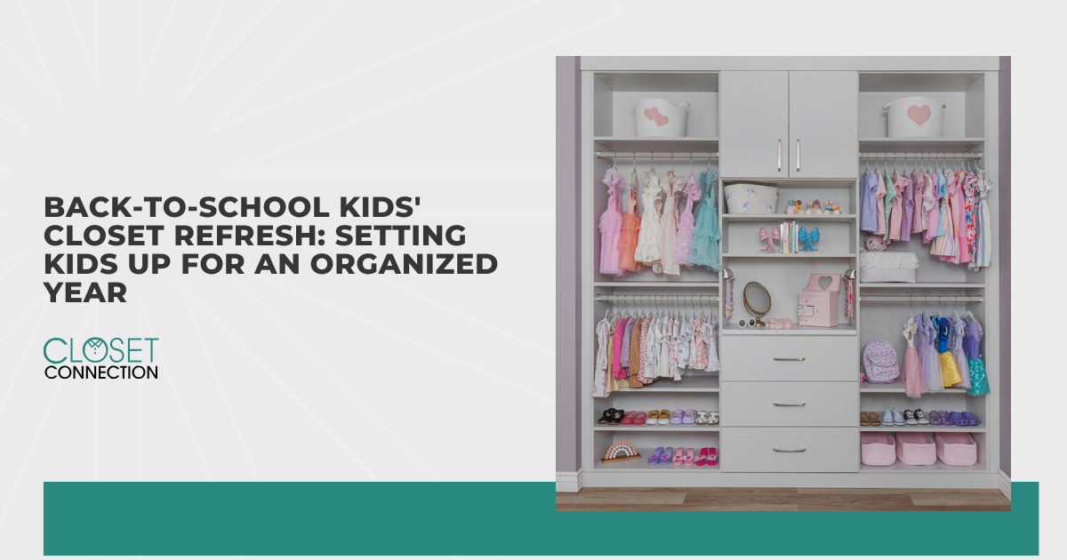 Back-to-School Kids' Closet Refresh: Setting Kids Up for an Organized Year